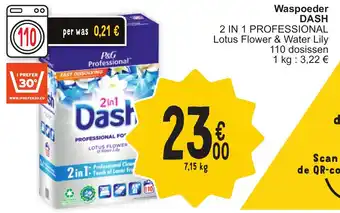 Cora Dash Waspoeder aanbieding