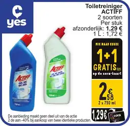 Cora Actiff Toiletreiniger aanbieding