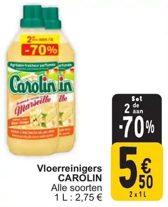 Cora Carolin Vloerreinigers aanbieding