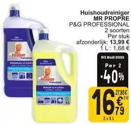 Cora Mr Proper Huishoudreiniger aanbieding