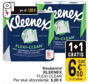 Cora Kleenex Keukenrol aanbieding