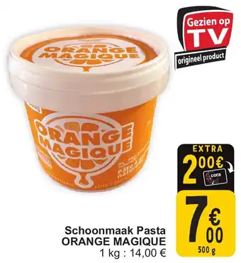 Cora Orange Magique Schoonmaak Pasta aanbieding