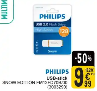 Cora PHILIPS USB Stick aanbieding