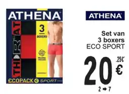 Cora Athena Set van 3 Boxers Eco Sport aanbieding