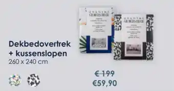 Cora Dekbedovertrek + kussenslopen aanbieding