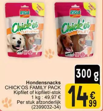 Cora Riga Hondensnacks aanbieding