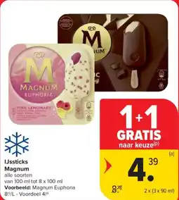 Carrefour Market IJssticks Magnum aanbieding