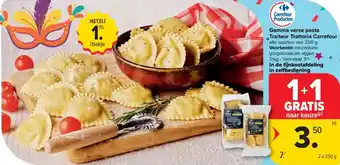 Carrefour Market Gamma verse pasta Traiteur Trattoria Carrefour aanbieding