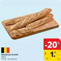 Carrefour Market Stokbrood Krokifit aanbieding