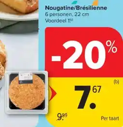 Carrefour Market Nougatine / Brésilienne aanbieding