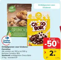 Carrefour Market Carrefour Ontbijtgranen voor Kinderen aanbieding