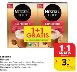 Carrefour Market Nescafé Set Koffie Nescafé aanbieding