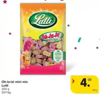 Carrefour Market Lutti Oh-la-la! Mini Mix aanbieding