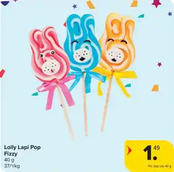 Carrefour Market Fizzy Lolly Lapi Pop aanbieding