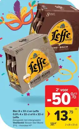 Carrefour Market Leffe Bier aanbieding