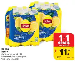 Carrefour Market Lipton Ice Tea aanbieding