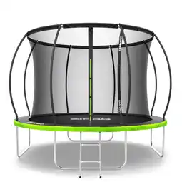 Decathlon Trampoline ronde Zipro Jump Pro Premium - 10FT 312cm - met veiligheidsnet intern aanbieding