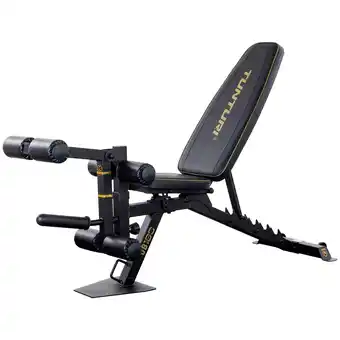 Decathlon Verstelbare halterbank - Fitnessbank - Buikspierbank - Bench press- UB100 aanbieding