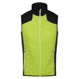 Decathlon Heren Halton VI Lichtgewicht Body Warmer (Helder kiwi/zwart) aanbieding