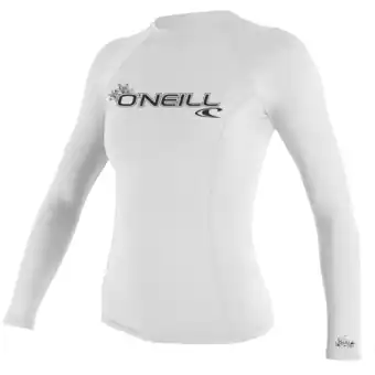 Decathlon O'Neill Basic Skins Rash Guard dameszwemshirt met lange mouwen aanbieding