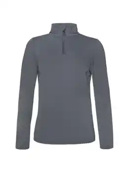 Decathlon W Fabriz 1/4 Zip Top - Trui - 896_manatee - dames - Pisteskiën aanbieding