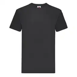 Decathlon Unisex Super Premium Tshirt voor volwassenen (Zwart) aanbieding