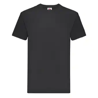 Decathlon Unisex Super Premium Tshirt voor volwassenen (Zwart) aanbieding