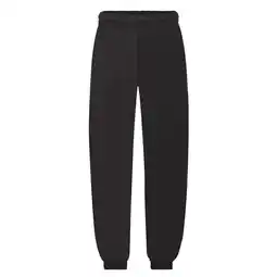 Decathlon Klassieke joggingbroek met elastische manchet voor kinderen/Kinderen (Zwart) aanbieding