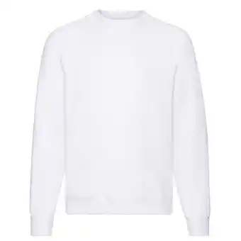 Decathlon Uniseks Klassiek Effen Raglan Sweatshirt voor volwassenen (Wit) aanbieding