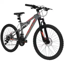 Decathlon Huffy Marker Mountainbike 21 Versnellingen 24 inch Staalgrijs MTB Kinderen 8+ aanbieding