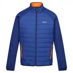 Decathlon Heren Clumber IV Full Zip Hybride Jas (Nieuw Koninklijk/Persimmon) aanbieding