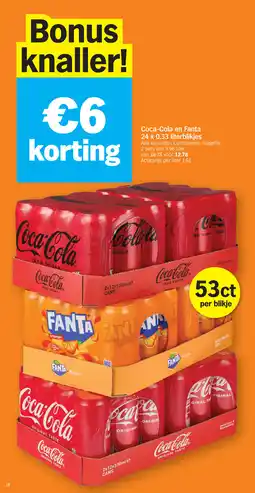 Albert Heijn Coca-Cola en Fanta aanbieding