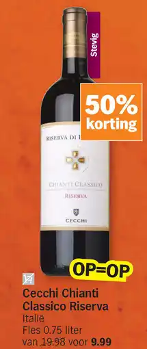 Albert Heijn Cecchi Chianti Classico Riserva aanbieding