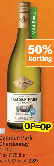 Albert Heijn Camden Park Chardonnay aanbieding