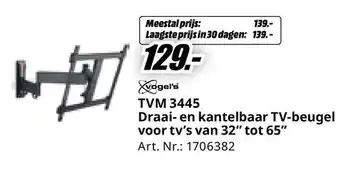 MediaMarkt TVM 3445 Draai- en kantelbaar TV-beugel aanbieding