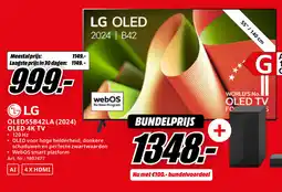 MediaMarkt LG OLED55B42LA (2024) OLED 4K TV aanbieding