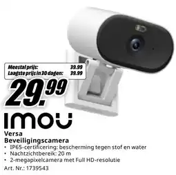 MediaMarkt Imou versa beveiligingscamera aanbieding