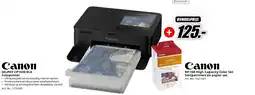 MediaMarkt Canon SELPHY CP1500 BLK Fotoprinter + RP-108 High-Capacity Color Set Inktpatronen en papier set aanbieding