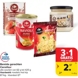 Carrefour Bereide gerechten Carrefour aanbieding