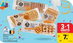 Carrefour Wafels en galetten Carrefour aanbieding