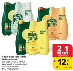 Carrefour Maison Perrier Gearomatiseerd water aanbieding