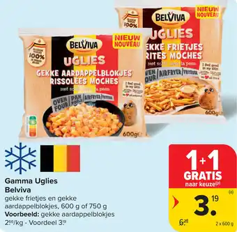 Carrefour Belviva gamma uglies aanbieding