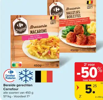 Carrefour Bereide gerechten Carrefour aanbieding