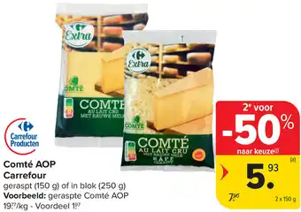 Carrefour Comté AOP Carrefour aanbieding