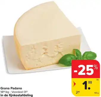 Carrefour Grana Padano aanbieding