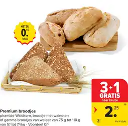 Carrefour Premium broodjes aanbieding