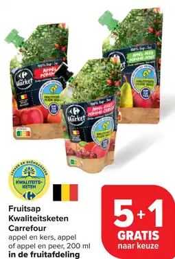 Carrefour Fruitsap Kwaliteitsketen Carrefour aanbieding