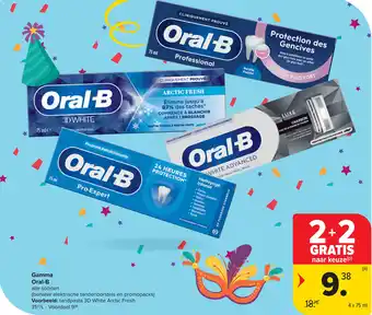 Carrefour Oral-B gamma aanbieding