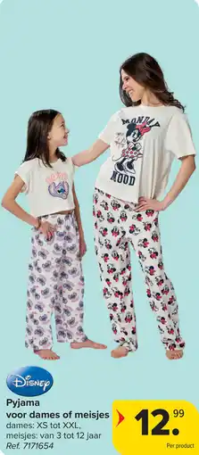 Carrefour Pyjama voor dames of meisjes aanbieding