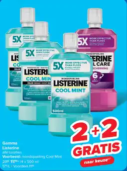 Carrefour Gamma listerine aanbieding